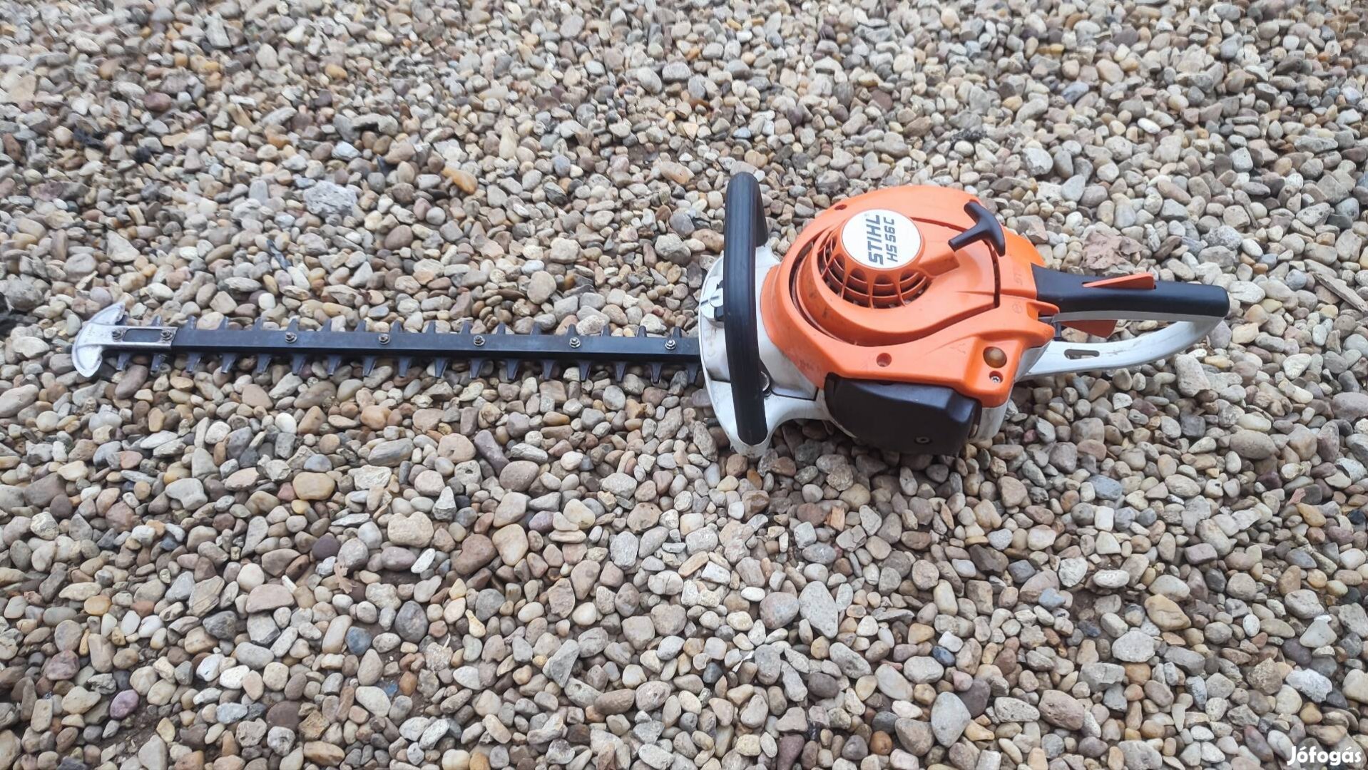 Stihl hs 56 C benzinmotoros sövényvágó, sövény nyíró hibás 