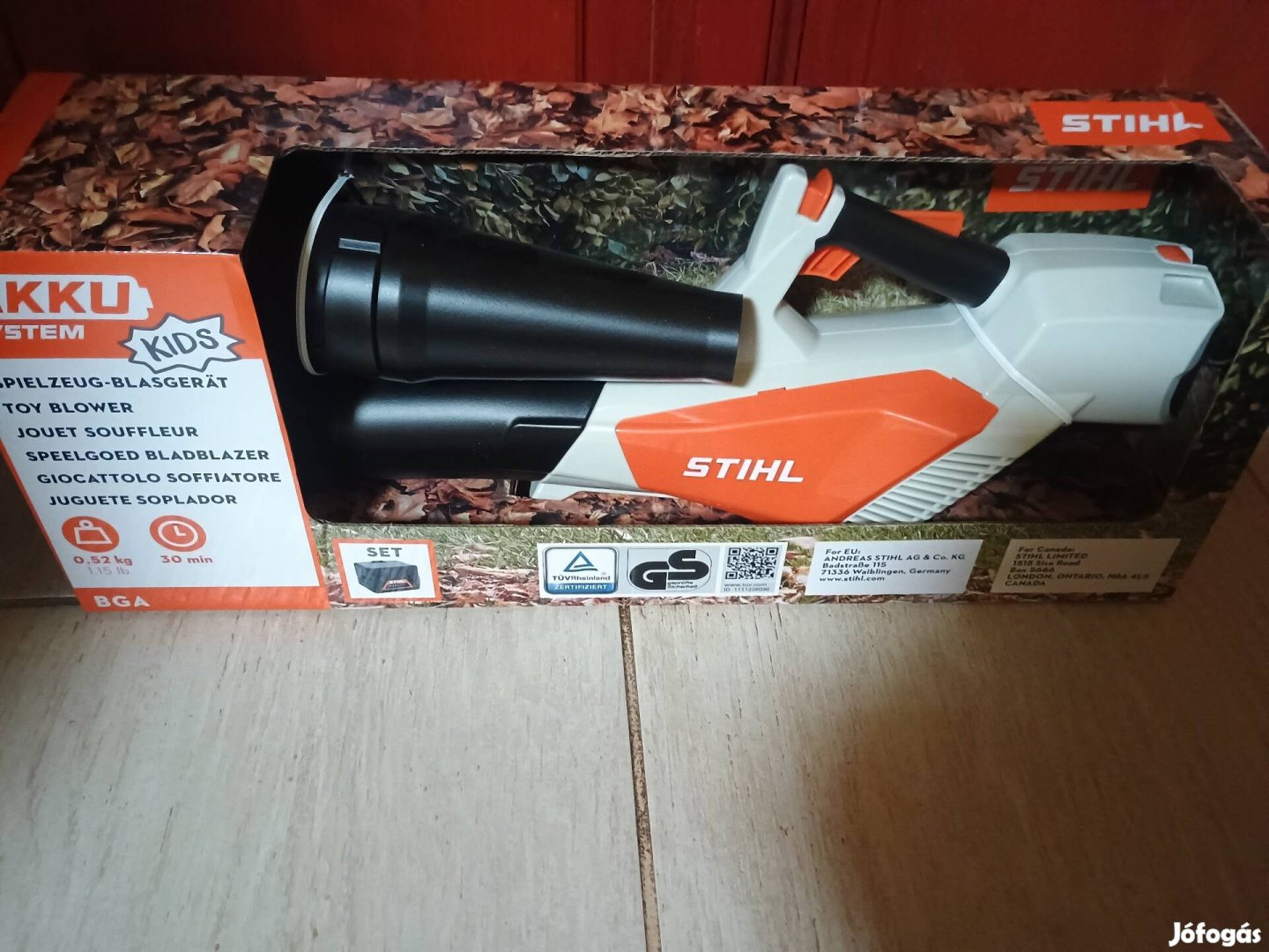 Stihl játék lombfúvó eladó 