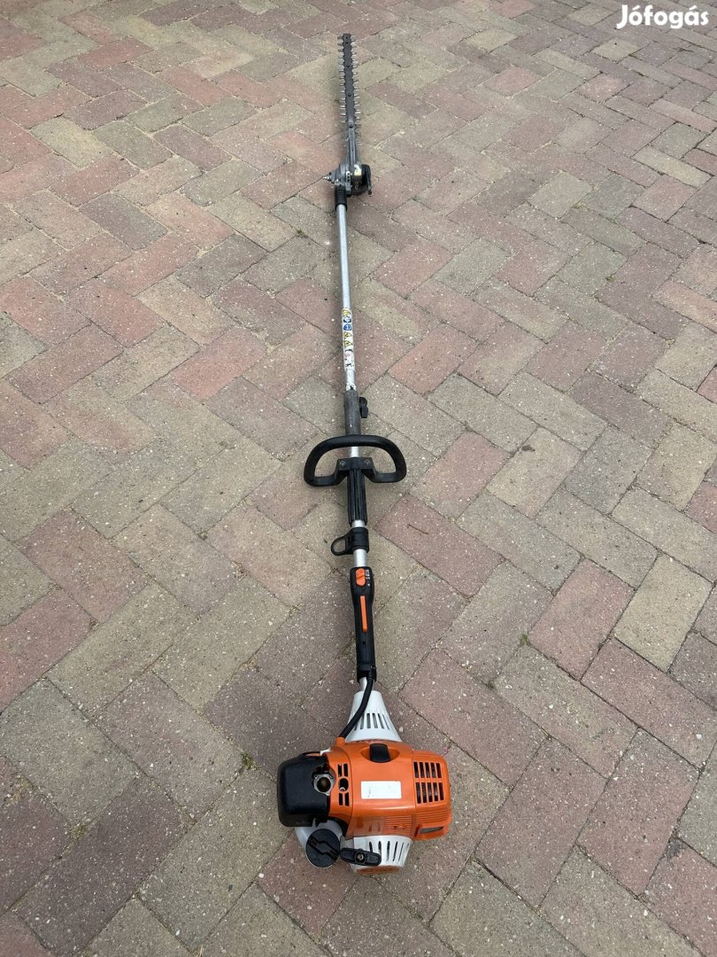 Stihl km 130 kombigép sövényvágó adapterrel