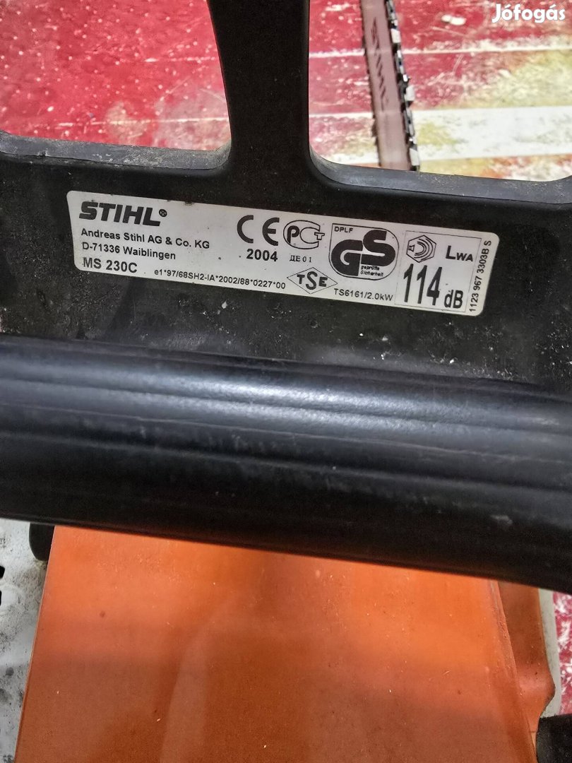 Stihl láncfűrész MS 230 