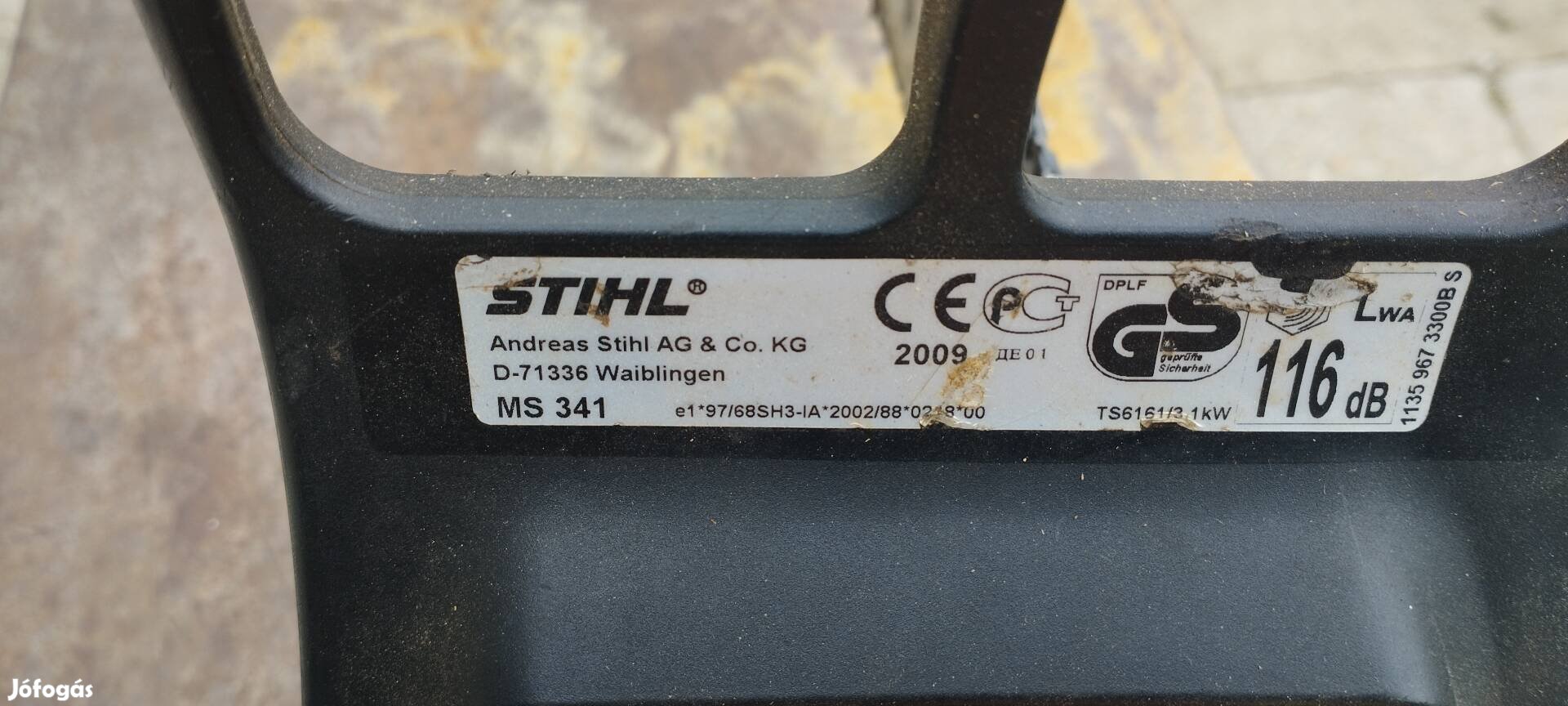 Stihl ms 341 láncfűrész