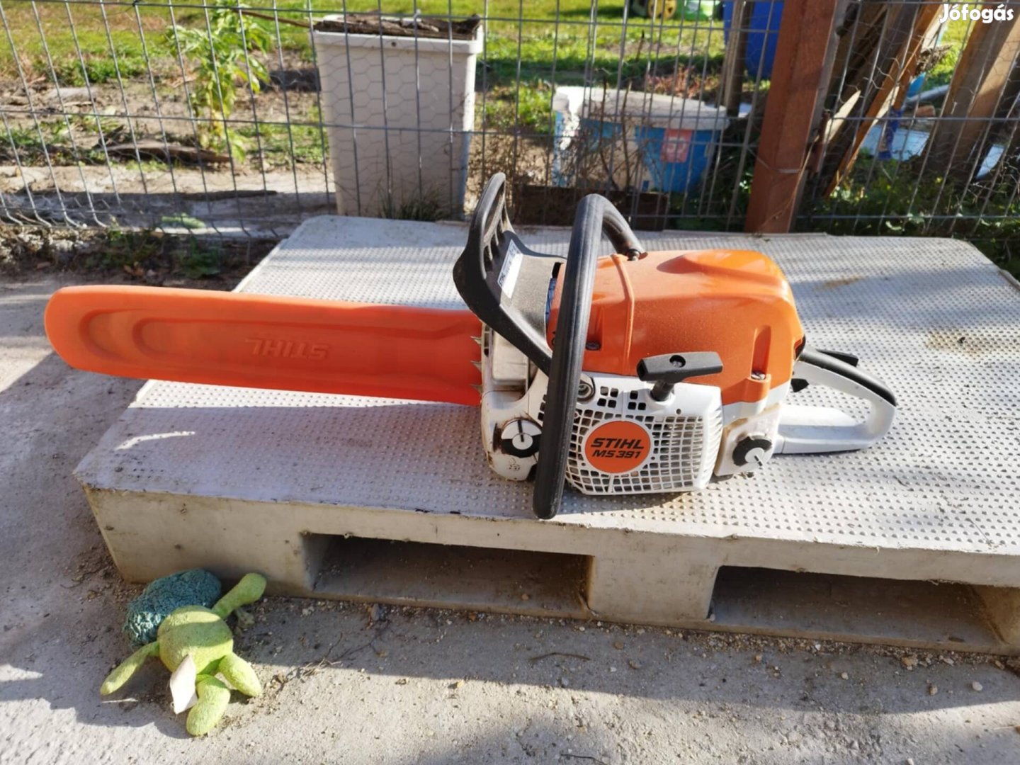 Stihl ms 391 és eladó garancia pappírjával.