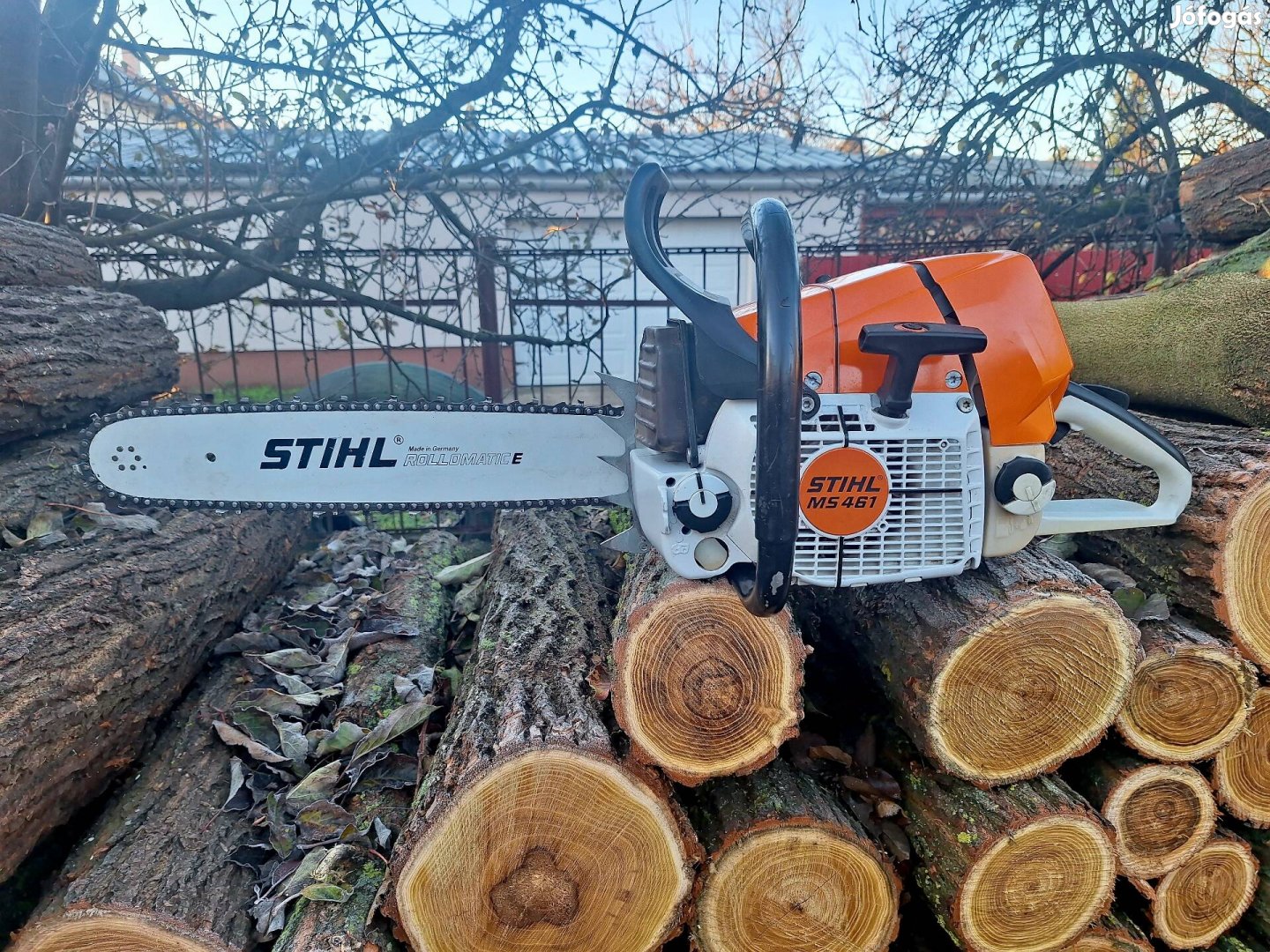 Stihl ms 461 gyönyörű állapotú motorfűrész