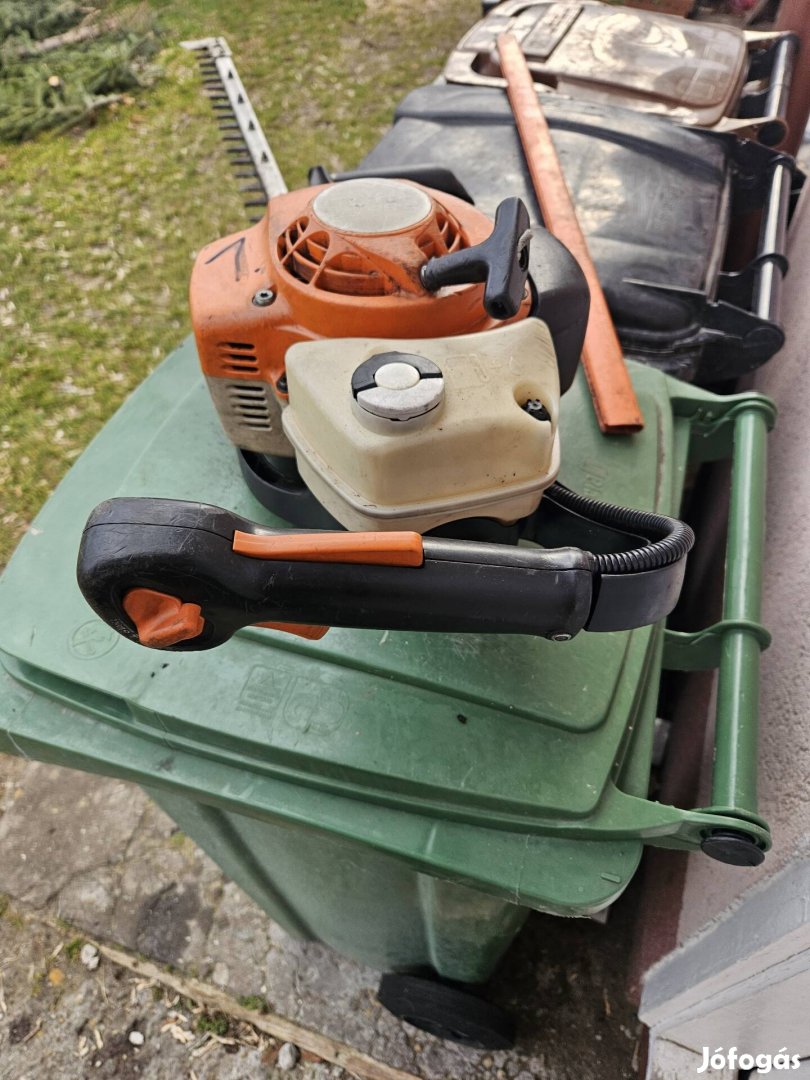 Stihl profi sövényvágó.