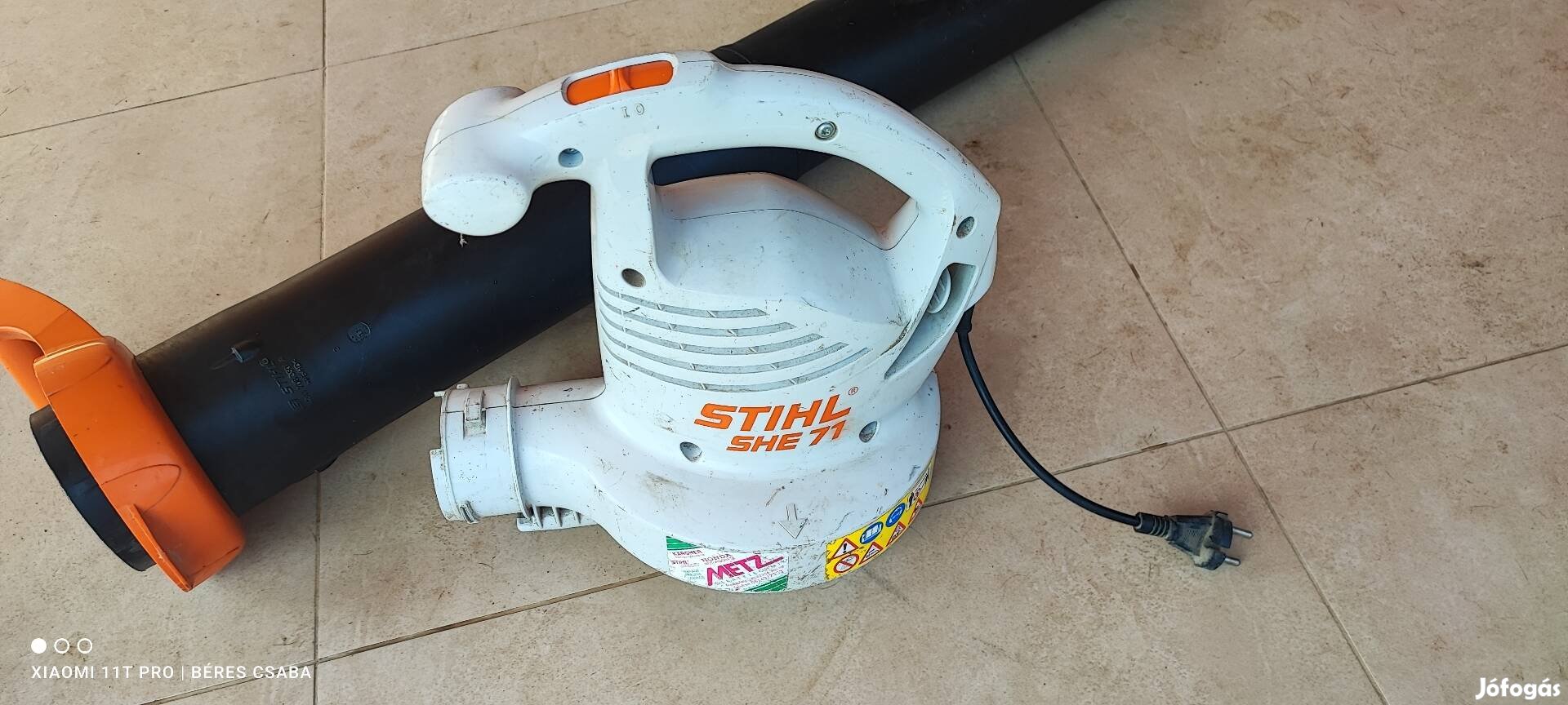 Stihl she 71 lomb fúvó-szívó