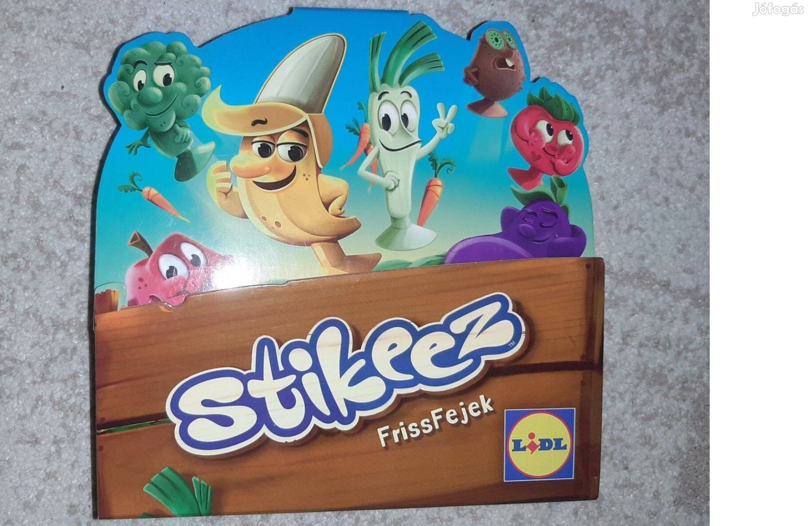 Stikeez - friss fejek tartóval