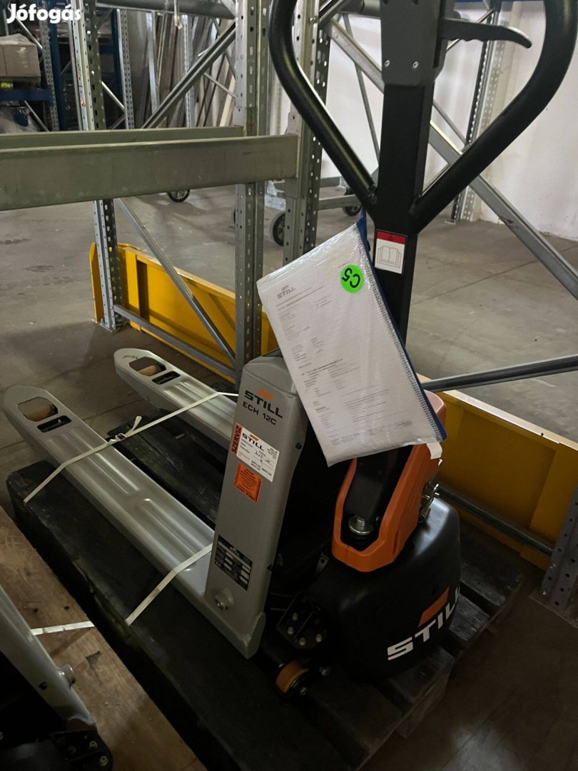 Still ECH 12 elektromos raklapemelő 1200 kg-ig