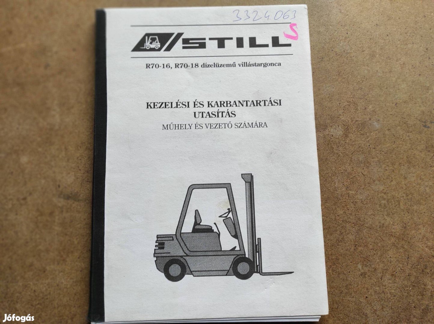 Still R70-16, R70-18 Dízel targonca kezelési karbantartási