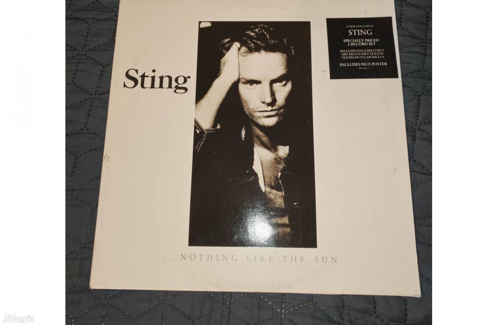 Sting dupla vinyl poszterrel