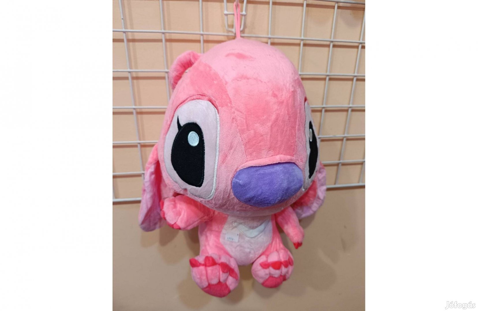 Stitch plüss figura, pink, 36 cm, vadi új!