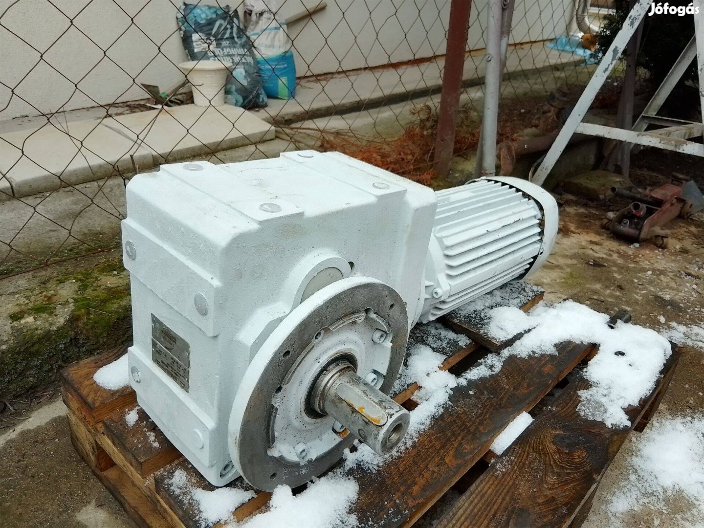 Stöber hajtóműves villanymotor eladó 220/380