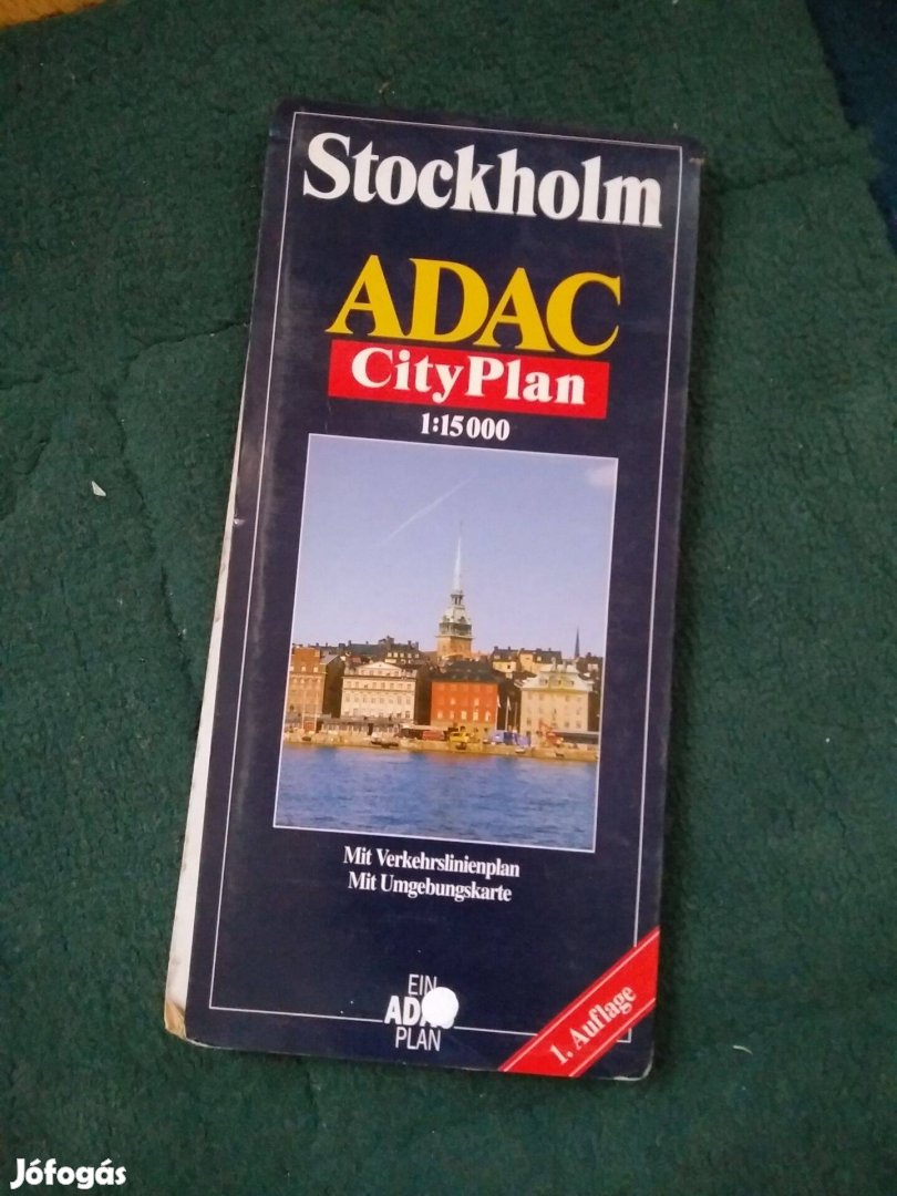 Stockholm várostérkép / ADAC 1:15000