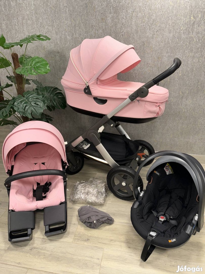 Stokke Trailz Lotus Pink V6 sportos 3in1 babakocsi 