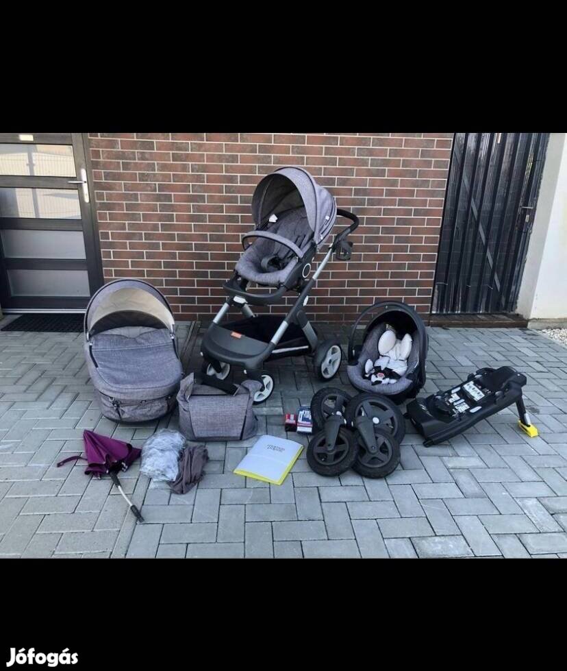 Stokke Trailz  babakocsi full szett-stokke babakocsi