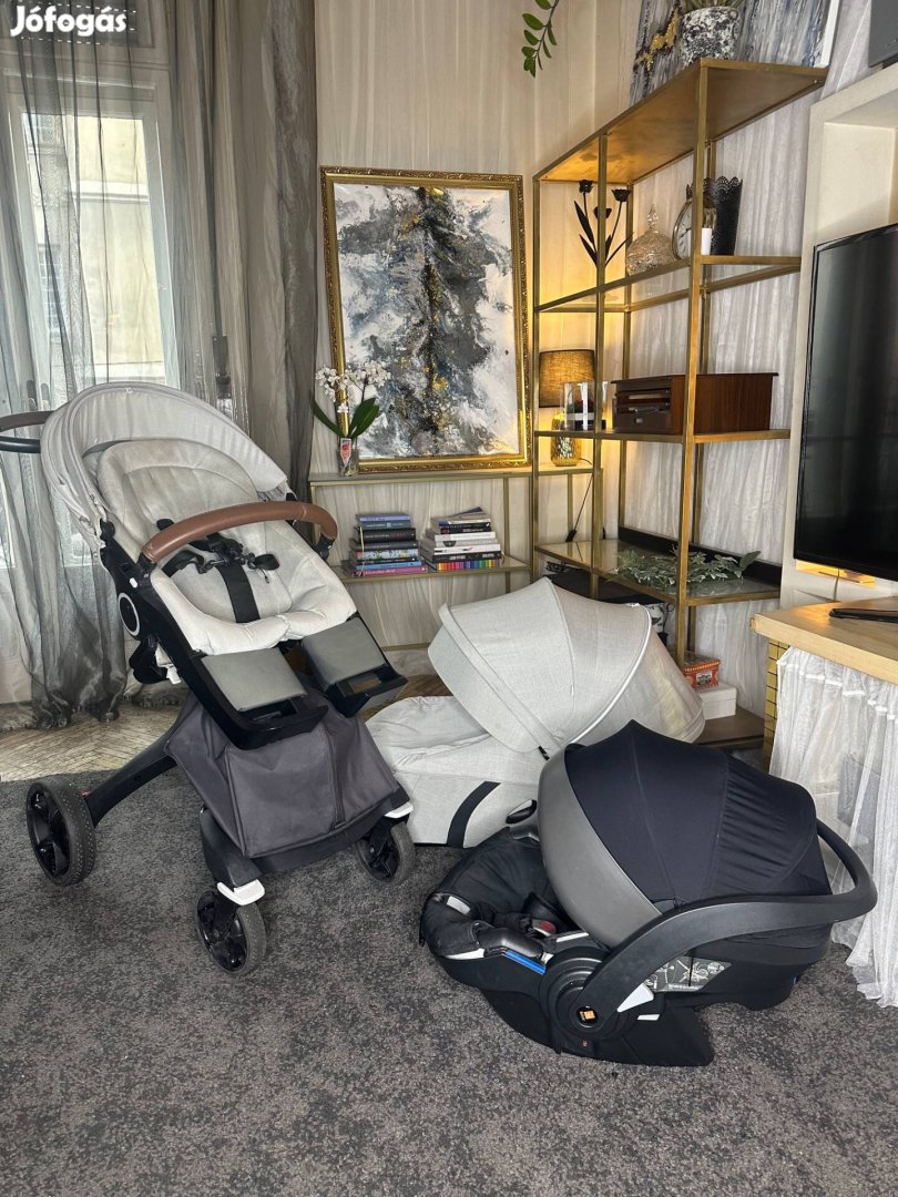 Stokke Xplory V6 3in1 grey melange