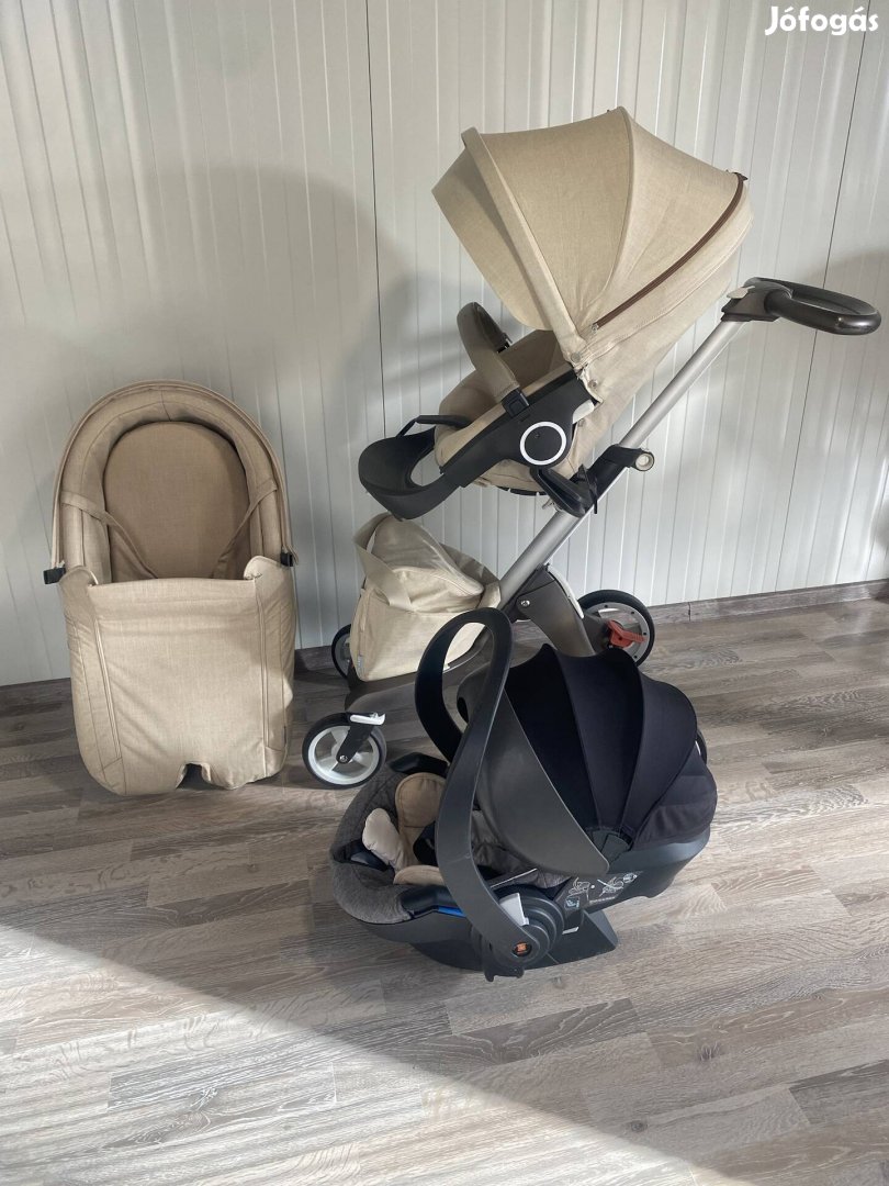 Stokke xplory v4 3in1 beige melange 