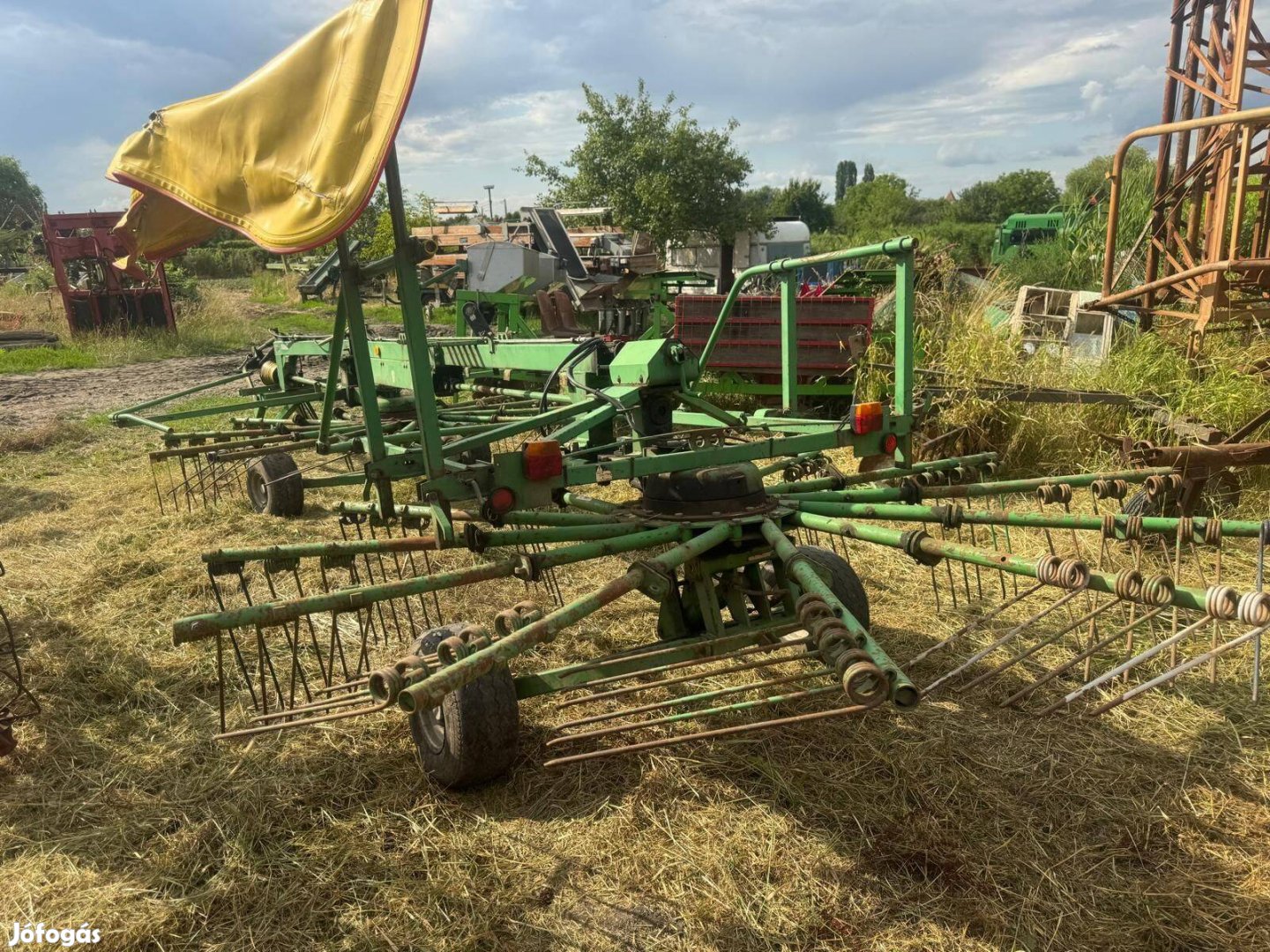 Stoll Kétrotoros Rendképző, Rendsodró , 620 Munkaszélesség