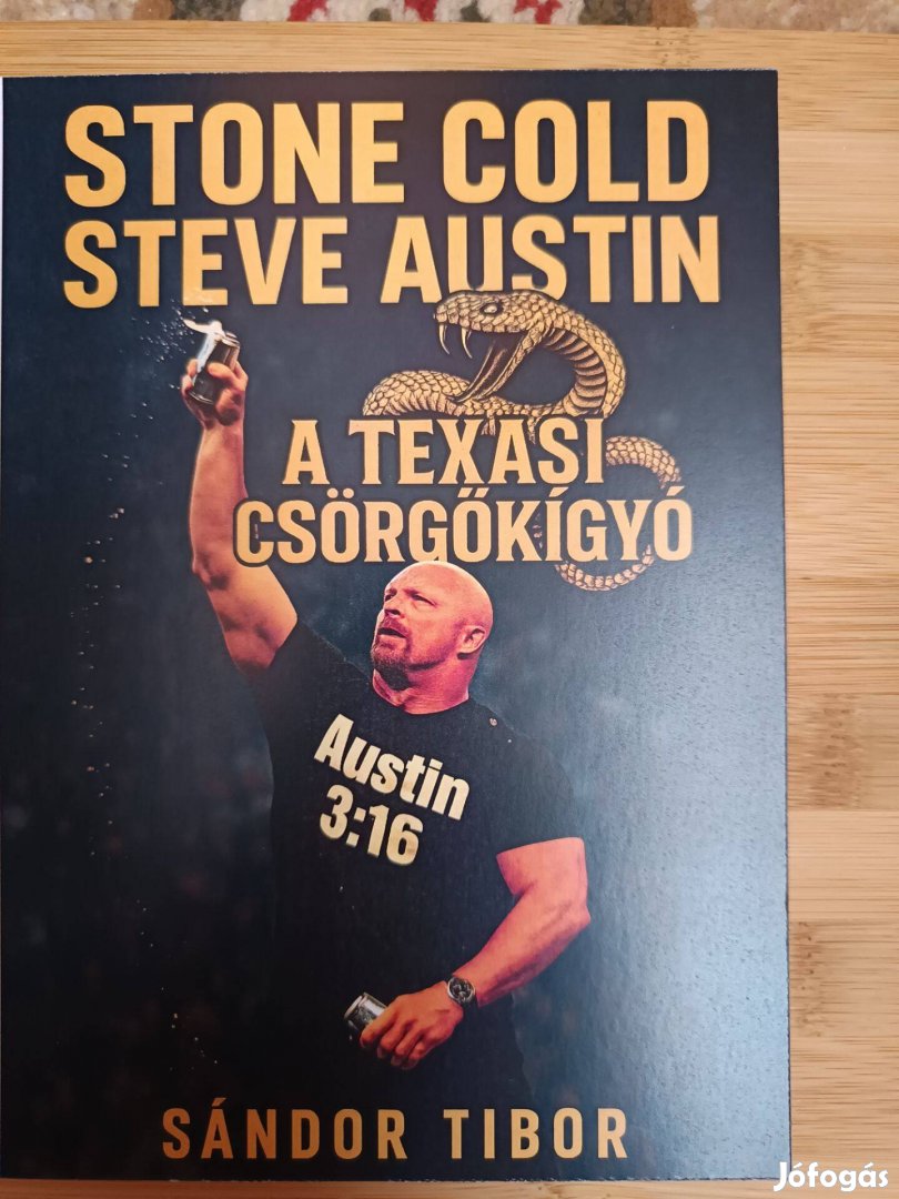 Stone Cold Steve Austin - A Texasi Csörgőkígyó könyv