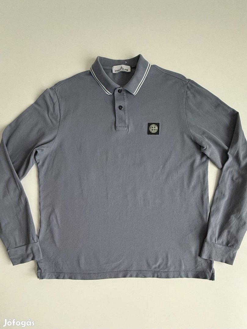 Stone Island XXL~XL long sleeve polo shirt