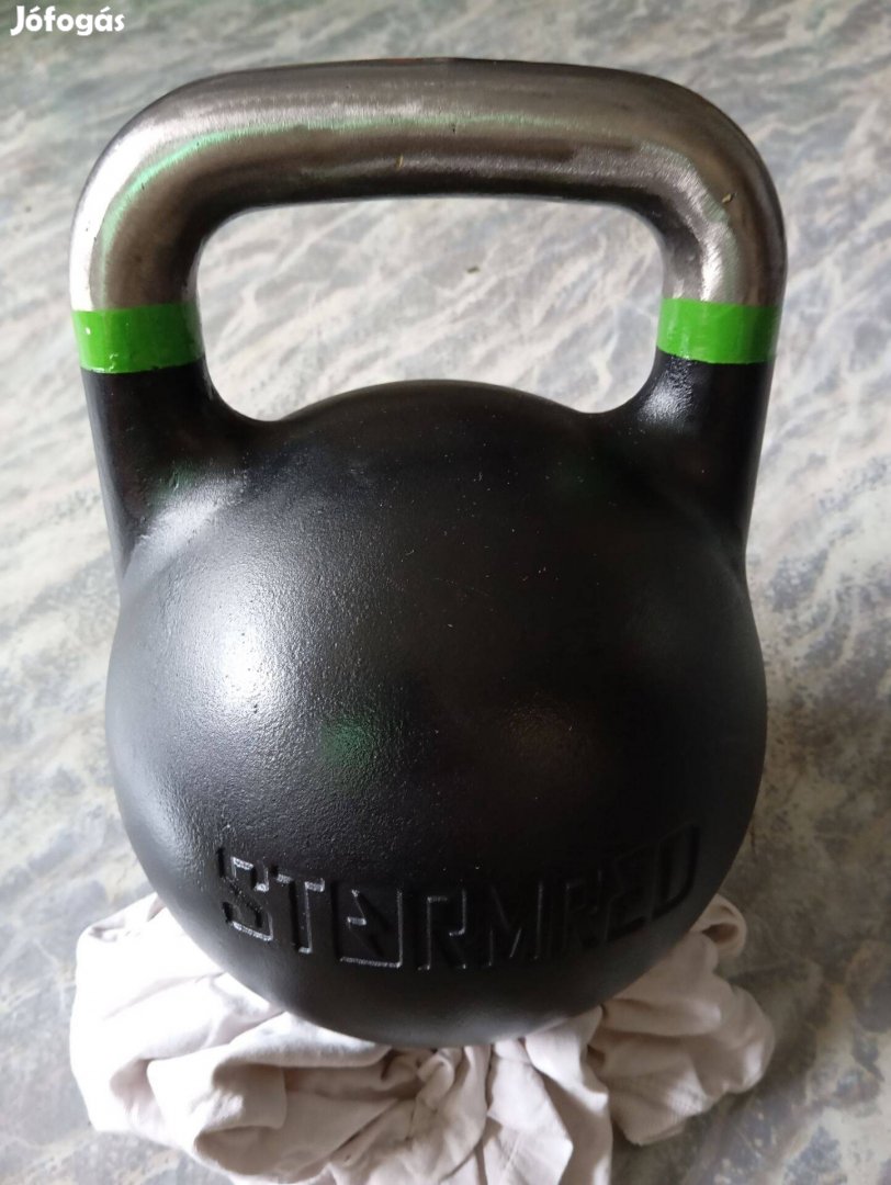 Stormred 10kg verseny kettlebell, harangsúly, verseny girja