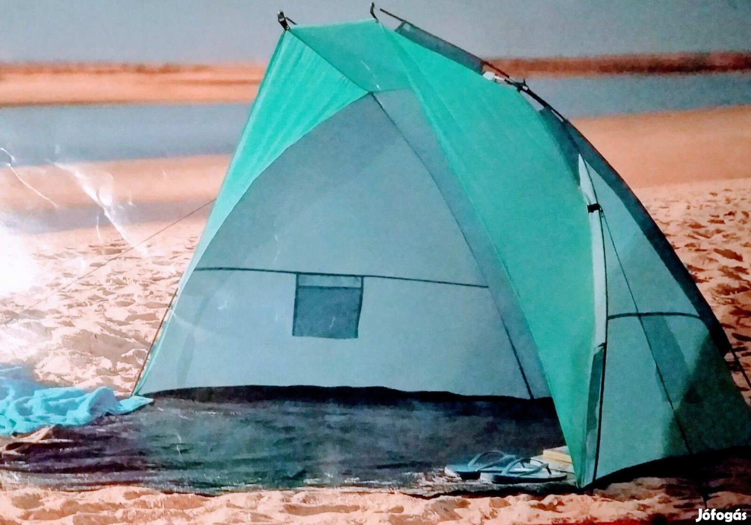 Strandsátor Napsátor Előteres Új 210X115X11 cm Beach Tent Nagy Családi