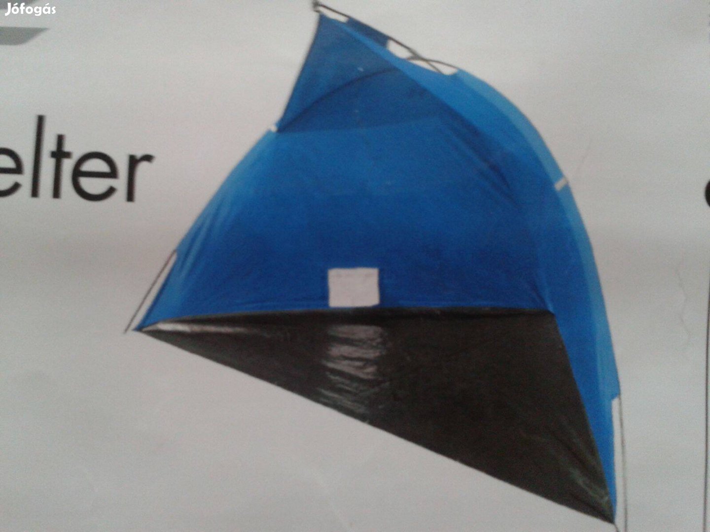 Strandsátor Napsátor Új 200X120X120 cm Beach Tent Piros