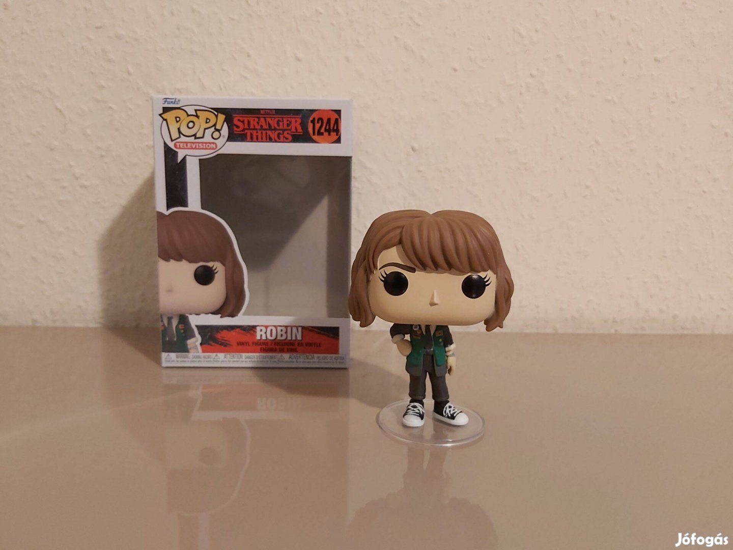 Stranger Thing Robin funko POP figura dobozzal Új készleten számlával