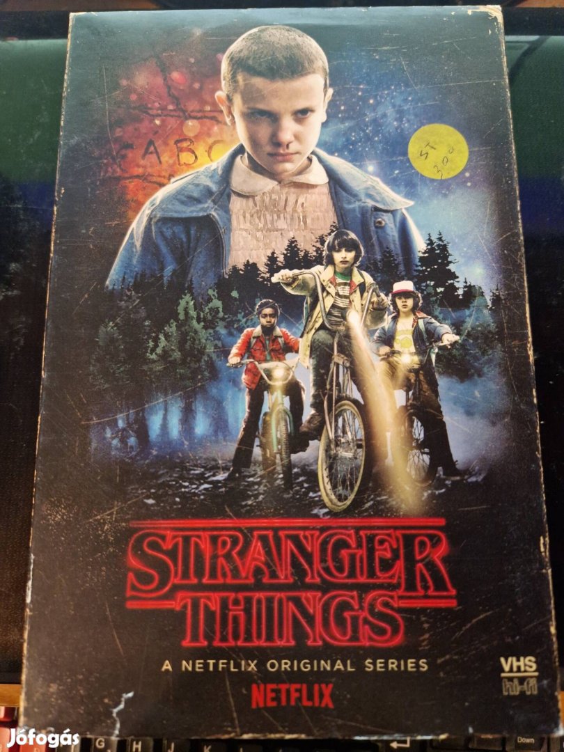 Stranger Things 1.évad Dvd+Blue Ray limitált kiadás