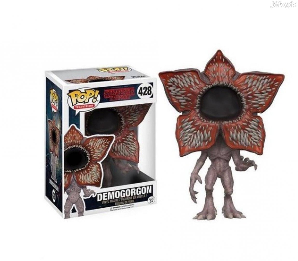 Stranger Things Demogorgon figura Funko POP dobozzal Új készleten szám