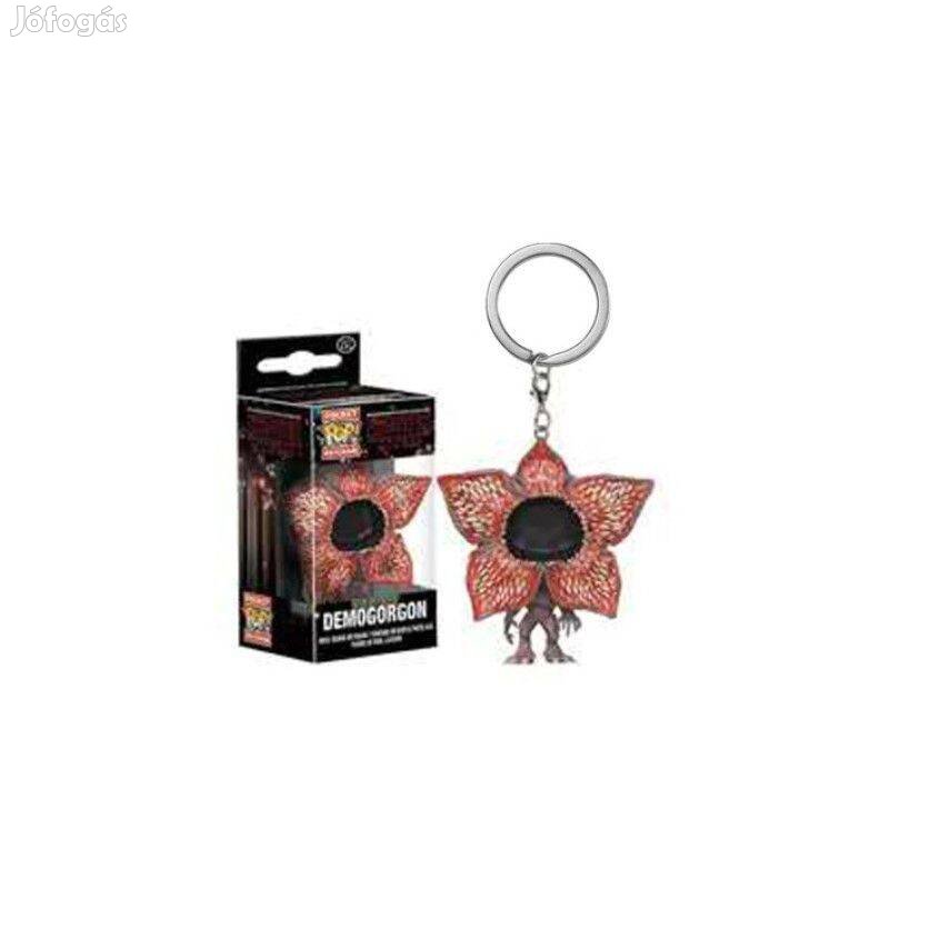 Stranger Things Demogorgon kulcstartó Funko POP dobozzal Új Készleten