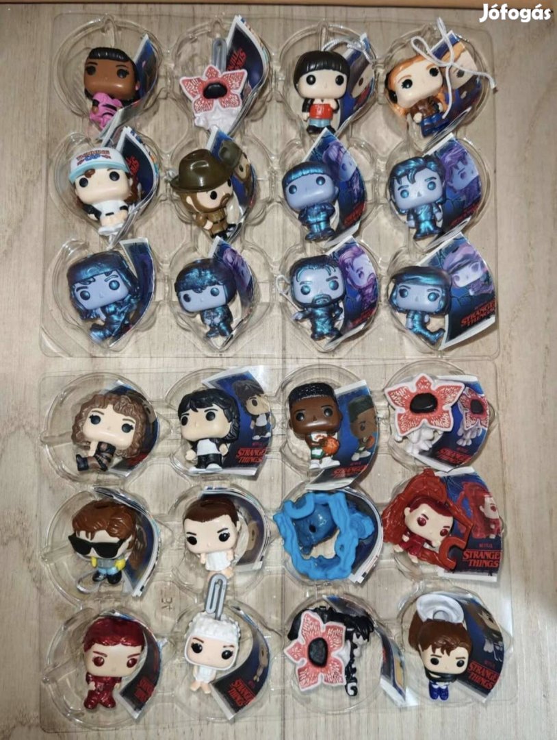 Stranger things kinder joy figurák