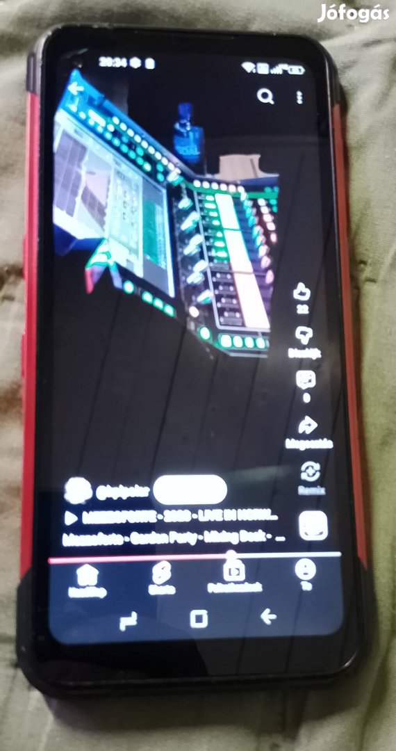 Strapatelefon Doogee s97pro lézeres távolságmérés