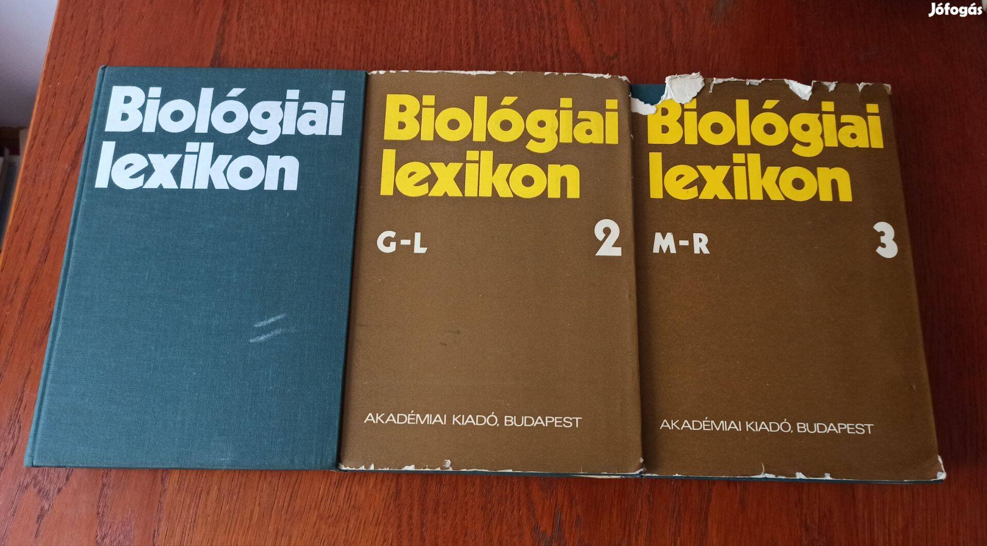 Straub F. Brúnó (szerk.) - Biológiai lexikon 1-2-3-4 kötet