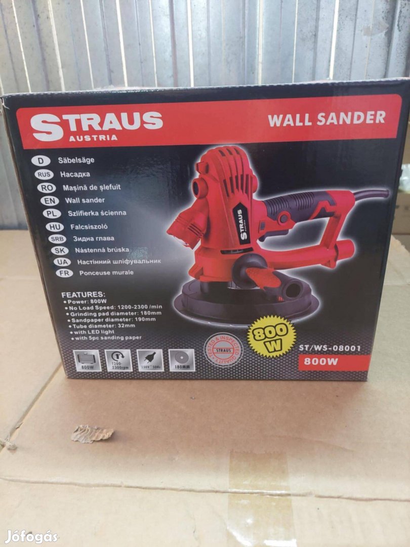 Straus Falcsiszoló 800W 190mm