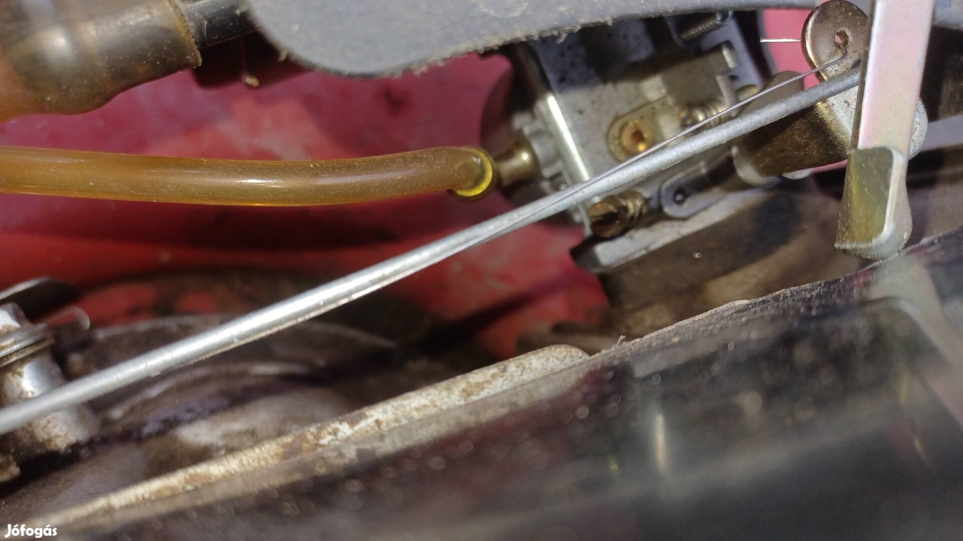 Straus fűnyíró motor 3,5 lovas működőképes