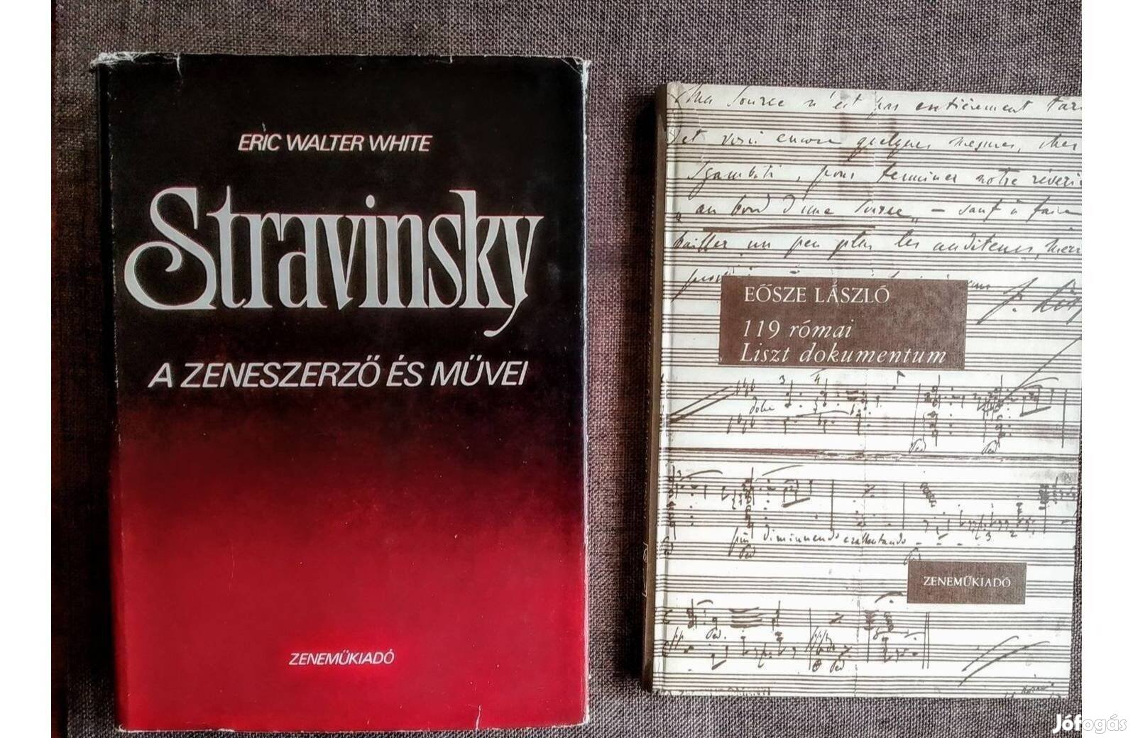 Stravinsky: A zeneszerző és művei Eric Walter White Zeneműkiadó,