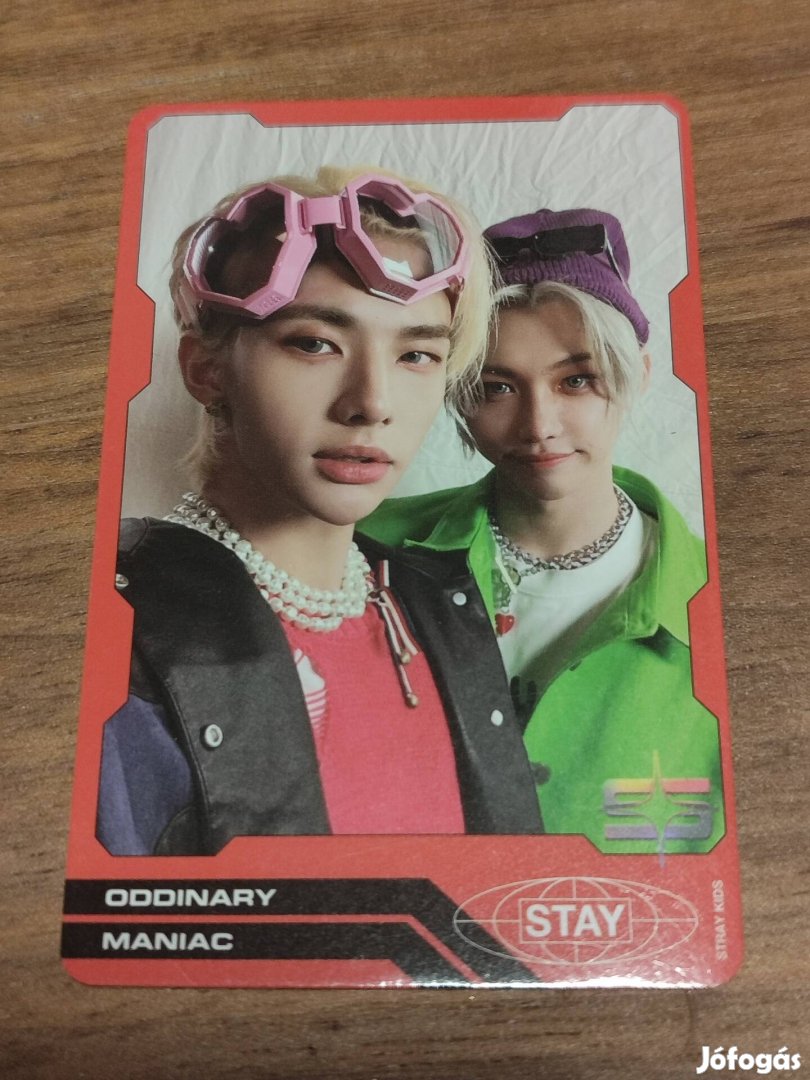 Straykids Hunjin és Felix photocard