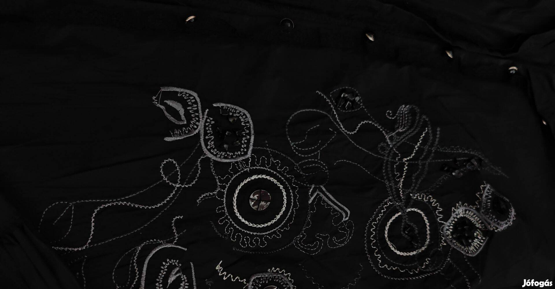 Strech designer női fekete ing