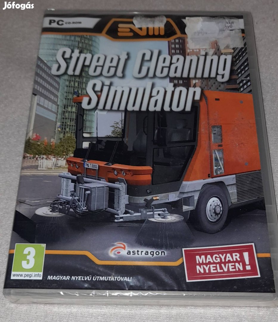 Street Cleaning Simulator PC Játék Bontatlan csomagolásban 