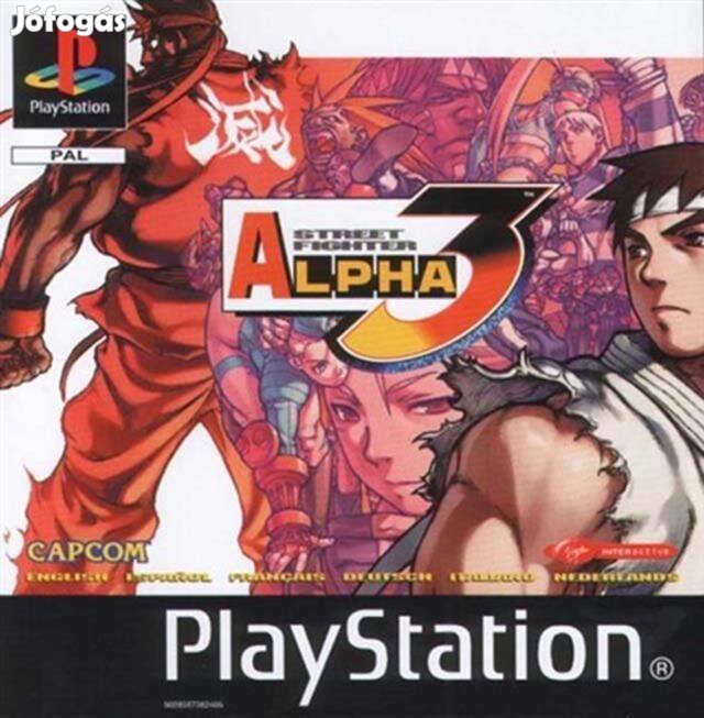 Street Fighter Alpha 3, Boxed PS1 játék