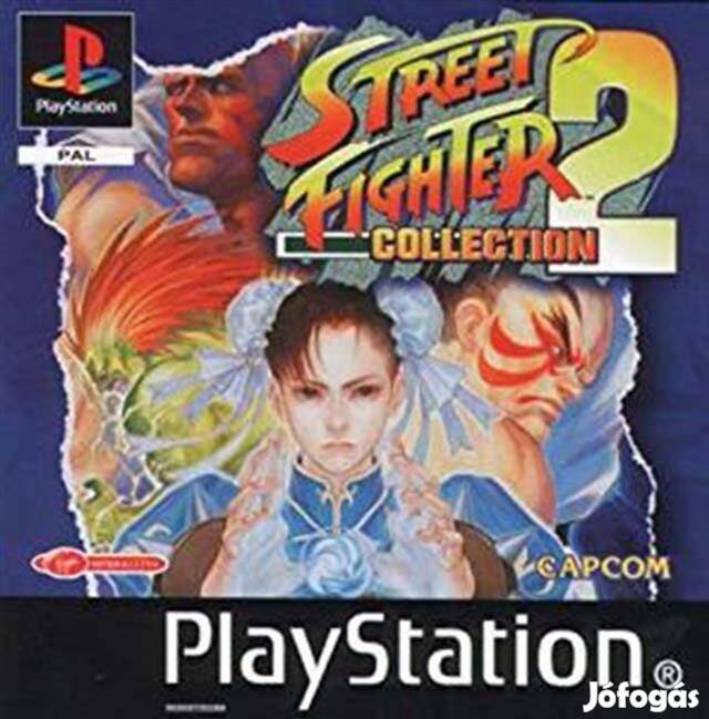 Street Fighter Collection 2, Mint eredeti Playstation 1 játék