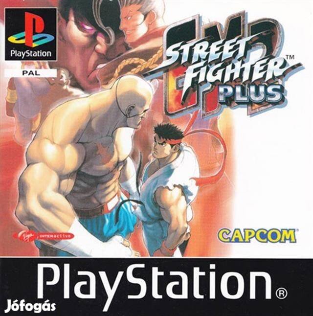 Street Fighter EX2 Plus, Boxed PS1 játék