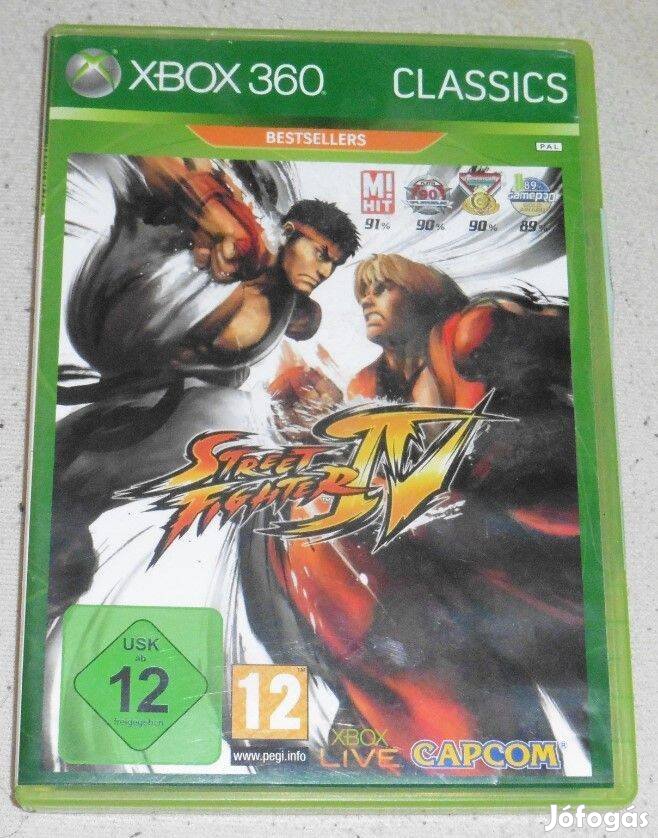 Street Fighter IV (Verekedős) Gyári Xbox 360, Xbox ONE, Series X Játék