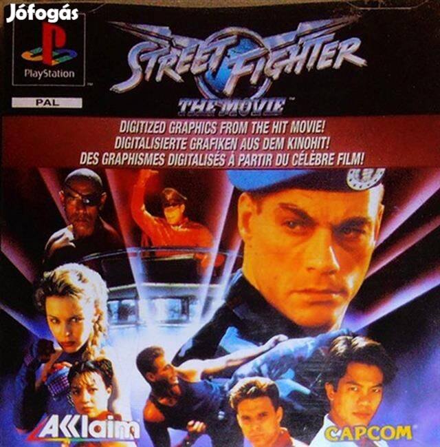 Street Fighter The Movie, Boxed PS1 játék