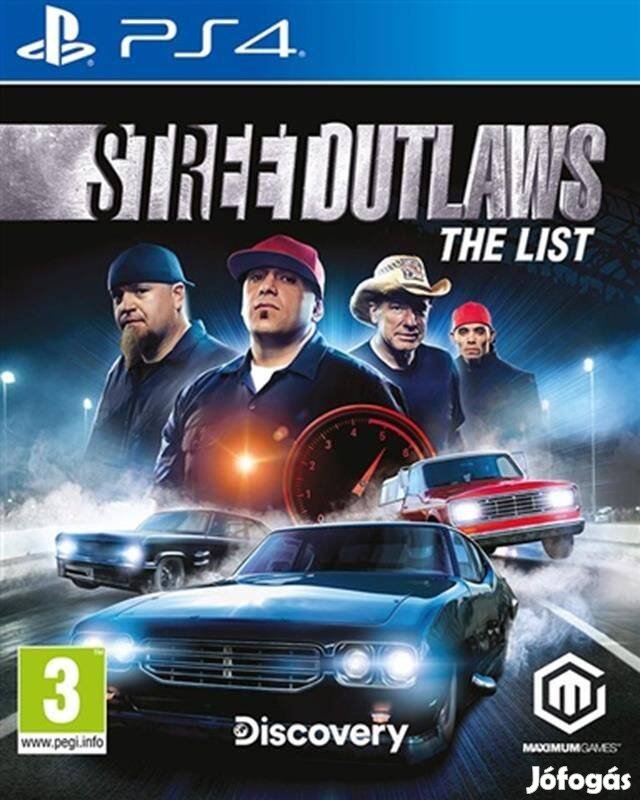 Street Outlaws The List PS4 játék