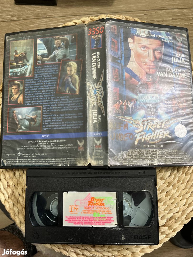 Street fighter vhs