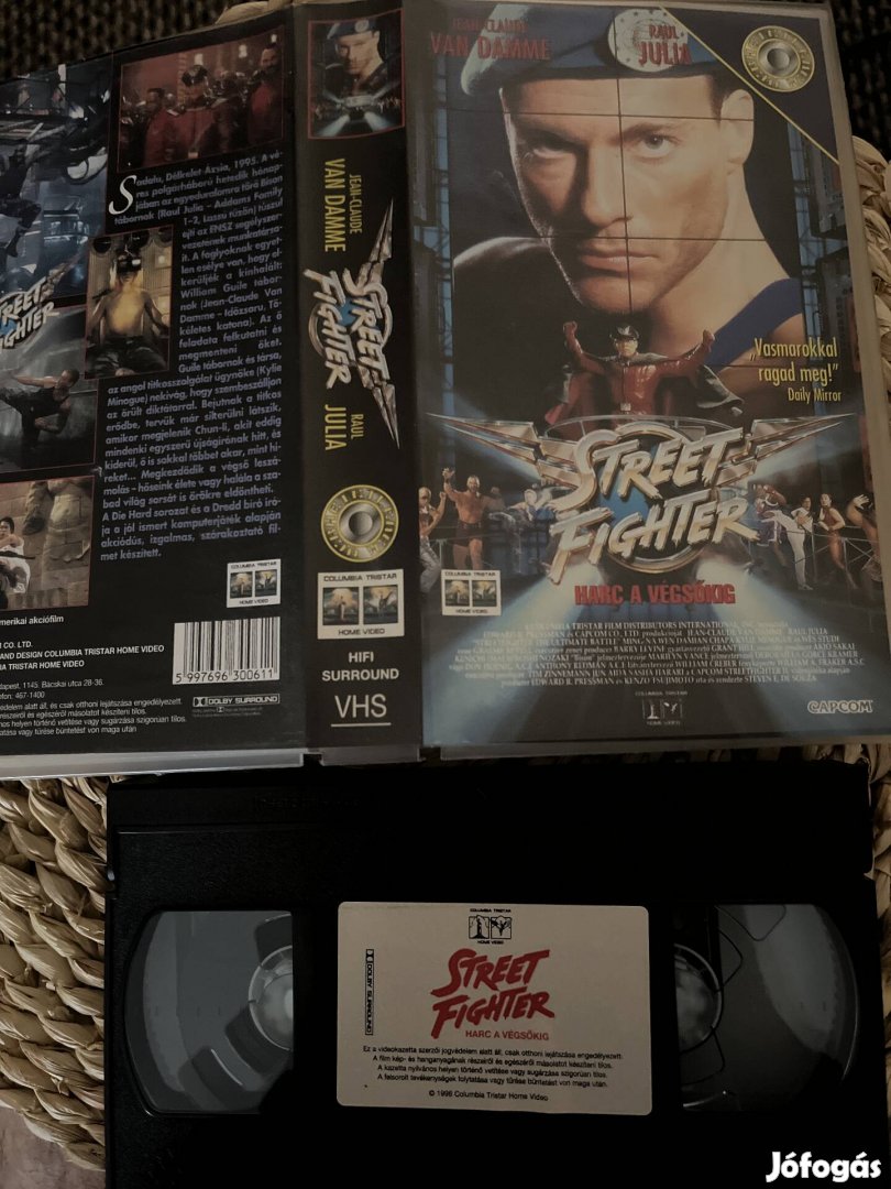 Street fighter vhs