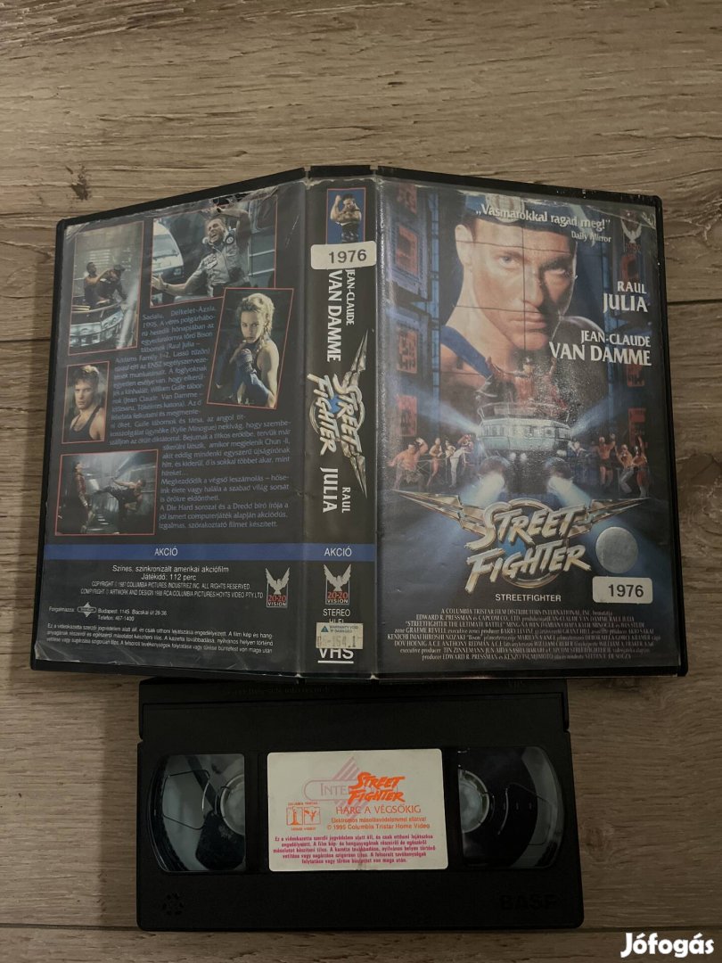 Street fighter vhs 