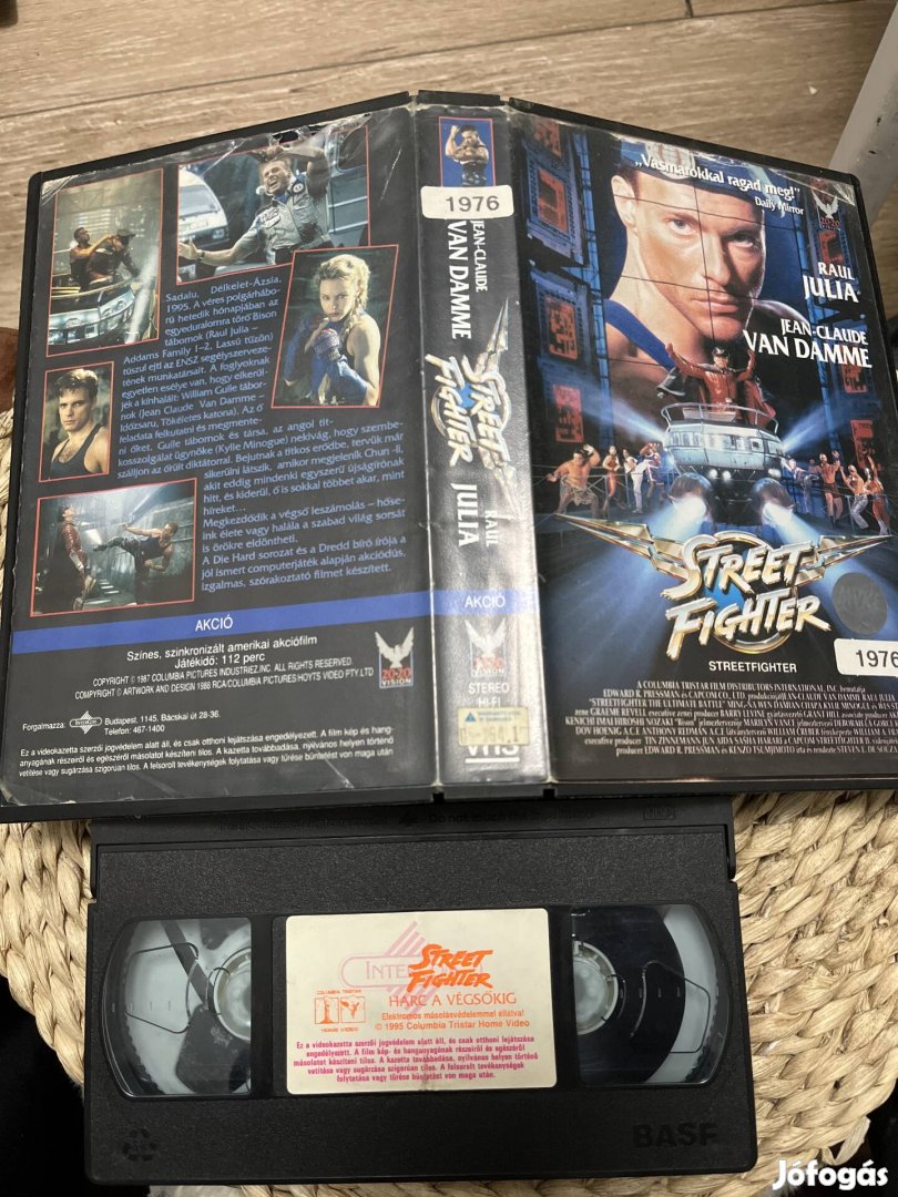 Street fighter vhs 