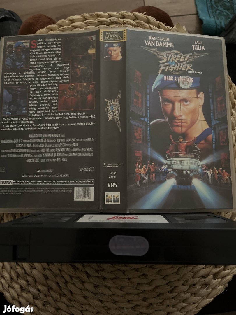 Streetfighter vhs